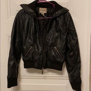 Leather jacket